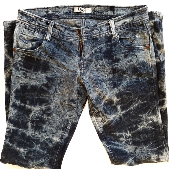 D&G Denim - Washed Marble Jeans